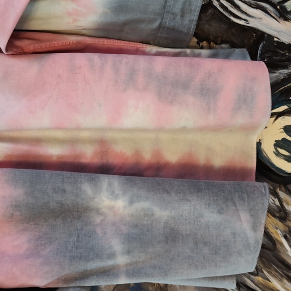 Artisan made tie dye button up Unisex - Picture 6 of 6